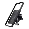 Auto bezvadu lādētājs 3MK HARDY MagCharger — Auto USB-C 5/9V, ātrā bezvadu uzlāde, melns