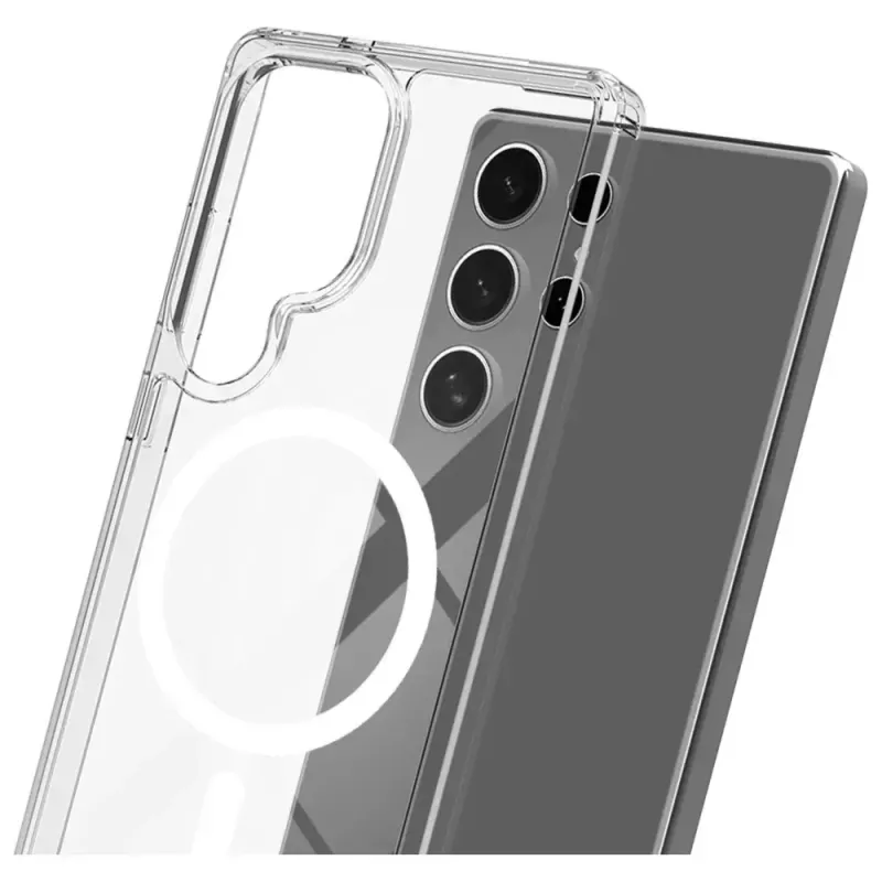 Aizsargtelefona maciņš 3MK Armor MagCase Samsung Galaxy S25 Ultra — izturīgs viegls magnētiski saderīgs