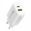 USB-C lādētājs everActive SC-370Q 25W QC3.0 USB ātrā uzlāde