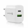 USB-C lādētājs everActive SC-370Q 25W QC3.0 USB ātrā uzlāde