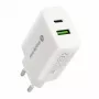 USB-C lādētājs everActive SC-370Q 25W QC3.0 USB ātrā uzlāde