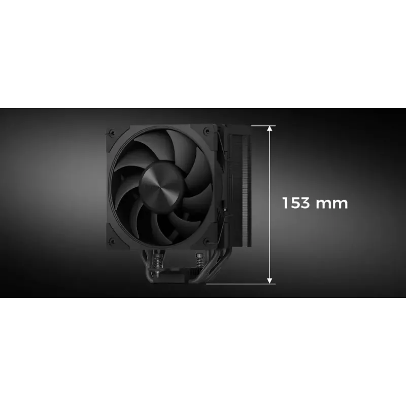 CPU gaisa dzesētājs MODECOM Volcano 0C T100 120 melns — torņa dzesētājs, 120 mm ventilators