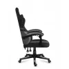 PC spēlētāju krēsls huzaro FORCE 4.4 Kausa sēdeklis Melns pelēks — sieta audums, maks. 130 kg, regulējams augstums 45–55 cm, 5 riteņi