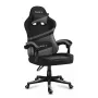 PC spēlētāju krēsls huzaro FORCE 4.4 Kausa sēdeklis Melns pelēks — sieta audums, maks. 130 kg, regulējams augstums 45–55 cm, 5 riteņi