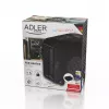 Ventilatora elektriskais sildītājs Adler AD 7725B, 2000 W, 2 jaudas līmeņi, regulējams termostats, melns