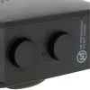 Ventilatora elektriskais sildītājs Adler AD 7725B, 2000 W, 2 jaudas līmeņi, regulējams termostats, melns