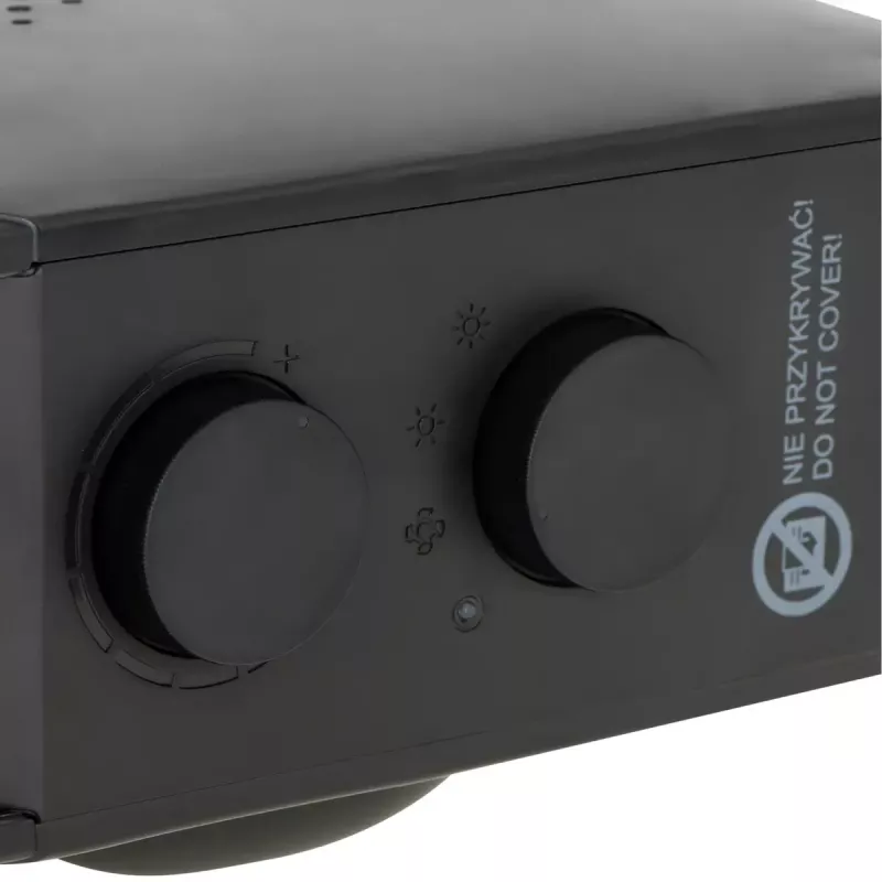 Ventilatora elektriskais sildītājs Adler AD 7725B, 2000 W, 2 jaudas līmeņi, regulējams termostats, melns