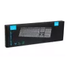 Vadu USB tastatūra IBOX Eris IKC2010G — pilna izmēra 105 taustiņi, USB, pelēka/melna, ūdensizturīga, 1,8 m kabelis