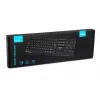 Vadu USB tastatūra IBOX Eris IKC2010B — pilnizmēra 105 taustiņu, USB, ūdensizturīga, melna
