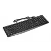 Vadu USB tastatūra IBOX Eris IKC2010B — pilnizmēra 105 taustiņu, USB, ūdensizturīga, melna