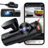 Dashcam VANTRUE N4 PRO 3 kanālu auto videoreģistrators, galvenā 3840×2160, 165° priekšējā, 160° salona, GPS, Wi‑Fi, IPS displejs, MicroSD līdz 512GB