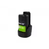 Bezvada instrumenta akumulators zaļa Cell PTBO12V3 — Li‑Ion 3 Ah, izmēri 5,1×4,7×8,6 cm