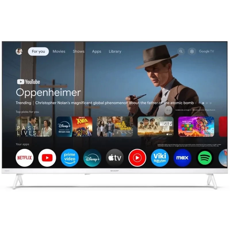 Sharp LC-32HF2265EW 81,3 cm (32 collu) HD viedais televizors Wi-Fi balts