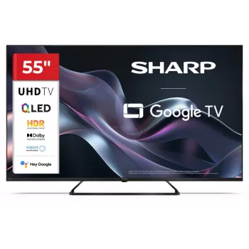 Sharp 55HP6265E TV 139,7 cm (55 collas) 4K Ultra HD viedais televizors Wi-Fi melns