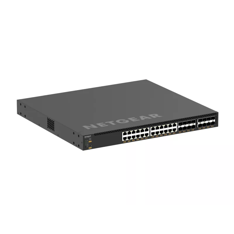 NETGEAR M4350-24X8F8V Pārvaldāms L3 10G Ethernet (100/1000/10000) Power over Ethernet (PoE) 1U Melns