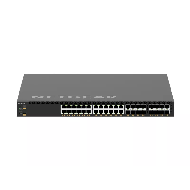 NETGEAR M4350-24X8F8V Pārvaldāms L3 10G Ethernet (100/1000/10000) Power over Ethernet (PoE) 1U Melns