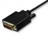 StarTech.com 3 m USB-C uz DVI kabelis - 1080p (Single Link) USB Type-C (DP Alt Mode HBR2) uz DVI-Digitālo video adaptera kabelis - Darbojas ar Thunderbolt 3 - Klēpjdatoru uz DVI monitoru/displeju