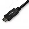 StarTech.com 3 m USB-C uz DVI kabelis - 1080p (Single Link) USB Type-C (DP Alt Mode HBR2) uz DVI-Digitālo video adaptera kabelis - Darbojas ar Thunderbolt 3 - Klēpjdatoru uz DVI monitoru/displeju