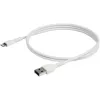 StarTech.com 3 pēdu (1 m) izturīgs balts USB-A uz Lightning kabelis – lieljaudas pastiprināts aramīda šķiedras USB A tipa uz Lightning lādētāja/sinhronizācijas strāvas vads – Apple MFi sertificēts iPad/iPhone 12