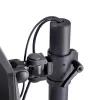 StarTech.com galda stiprinājums 2 vertikāli sakrautiem monitoriem, divi 49 collu, kopējais svars 32 kg, C-skava, ātrās atbrīvošanas VESA sistēma, platekrāna 16:9/ultraplatekrāna 32:9, TAA