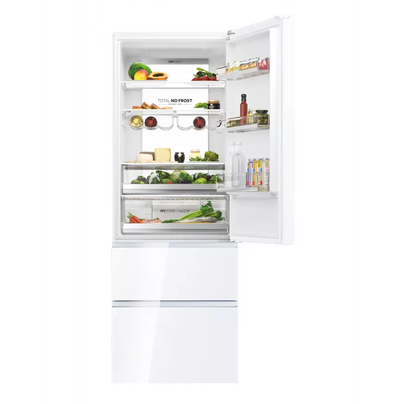 Haier 3D 70 Sērija 7 HTW7720DNGW Brīvi stāvošs 483 L Balts