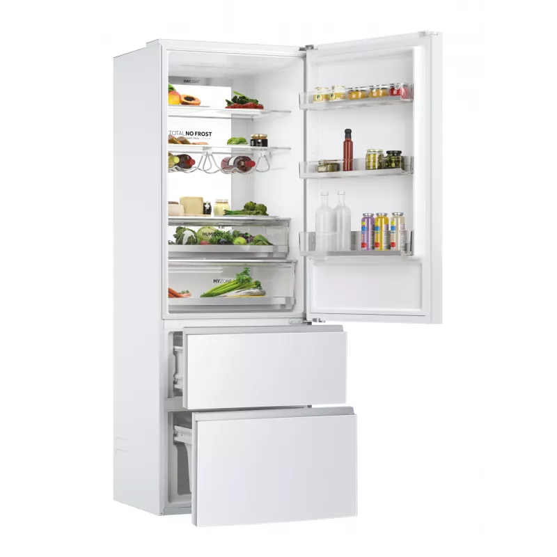 Haier 3D 70 Sērija 7 HTW7720DNGW Brīvi stāvošs 483 L Balts