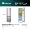 Hisense RB440N4ACA Brīvstāvošs 336 L Nerūsējošais tērauds