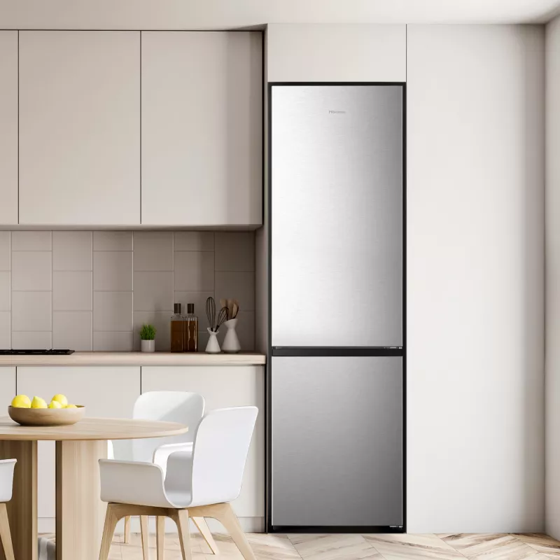 Hisense RB440N4ACA Brīvstāvošs 336 L Nerūsējošais tērauds