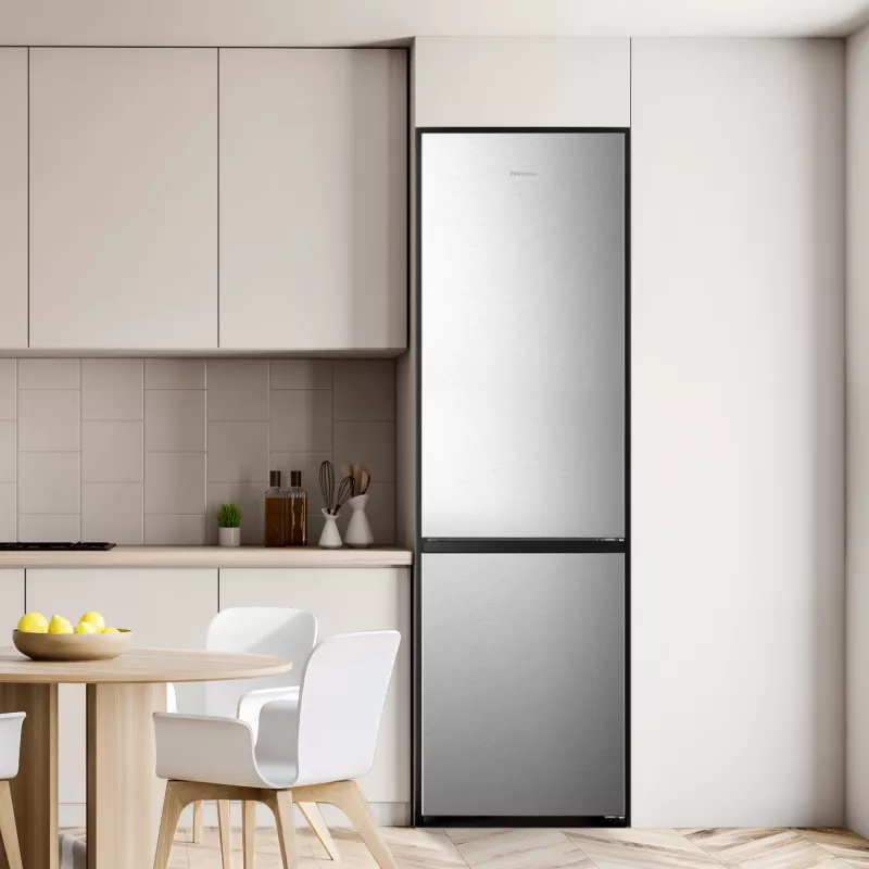 Hisense RB440N4ACA Brīvstāvošs 336 L Nerūsējošais tērauds