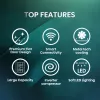 Hisense RS818N4TFC sāniski novietota saldētava Ledusskapis Brīvi stāvošs 632 L Melns, Nerūsējošais tērauds