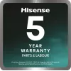 Hisense RS818N4TFC sāniski novietota saldētava Ledusskapis Brīvi stāvošs 632 L Melns, Nerūsējošais tērauds