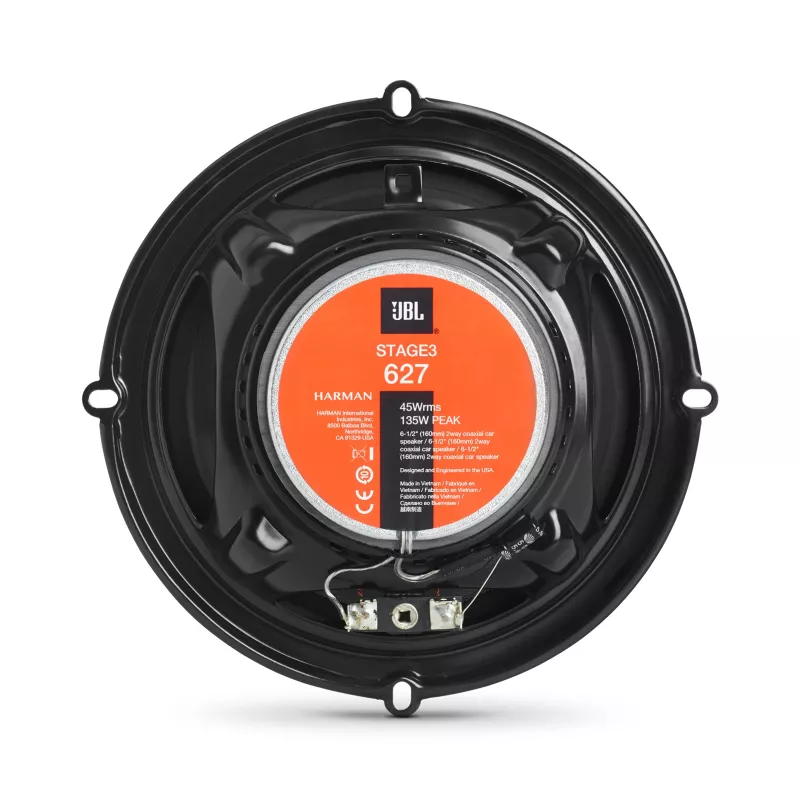 JBL Stage3 627 automašīnas skaļrunis apaļš divjoslu 225 W 2 gab.