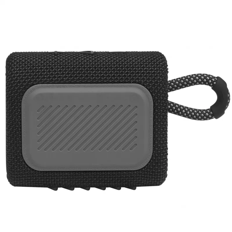 JBL GO 3 Melns, 3.81 cm (1.5 inch), 4.7 cm, 4.2 W, 110 - 20000 Hz, 85 dB, 4.2 W
