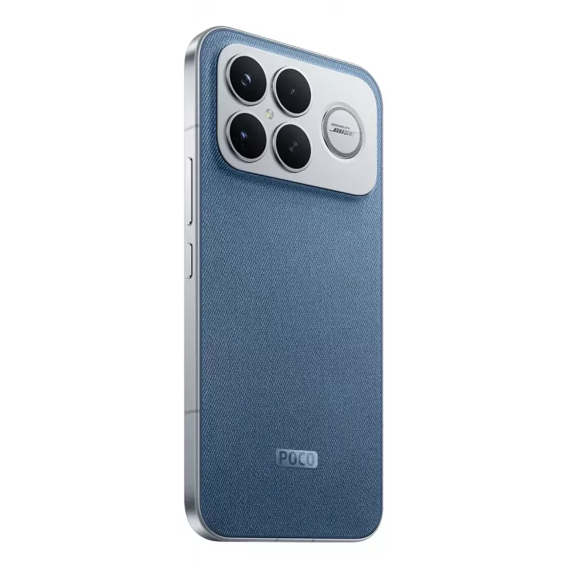 Viedtālrunis POCO F8 Ultra – Snapdragon 8 Elite Gen 5, 12 GB RAM, 256 GB, 6,9 collu 2608×1200, Dual SIM, 5G, 50 MP trīskāršā kamera, 6500 mAh, Zila