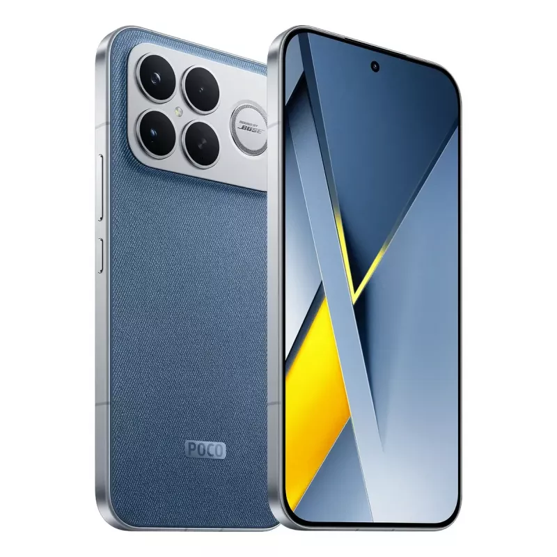 Viedtālrunis POCO F8 Ultra – Snapdragon 8 Elite Gen 5, 12 GB RAM, 256 GB, 6,9 collu 2608×1200, Dual SIM, 5G, 50 MP trīskāršā kamera, 6500 mAh, Zila