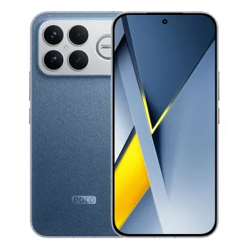 Viedtālrunis POCO F8 Ultra – Snapdragon 8 Elite Gen 5, 12 GB RAM, 256 GB, 6,9 collu 2608×1200, Dual SIM, 5G, 50 MP trīskāršā kamera, 6500 mAh, Zila