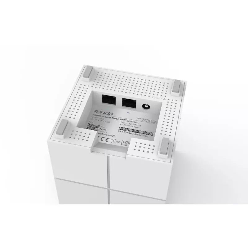 Galda maršrutētājs Tenda MW6 Divjoslu 2,4 GHz 5 GHz Wi-Fi 5