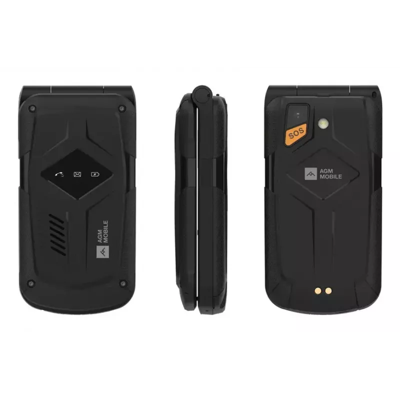 Mobilais tālrunis AGM M10 2,4 collas Dual SIM Melns