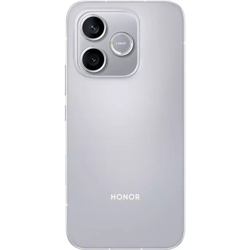 Viedtālrunis Honor 600 Lite 5G Dual SIM, MediaTek Dimensity 7100 Elite, 8 GB RAM, 256 GB, 108 MP, Android 16.0, 6520 mAh, Pelēks