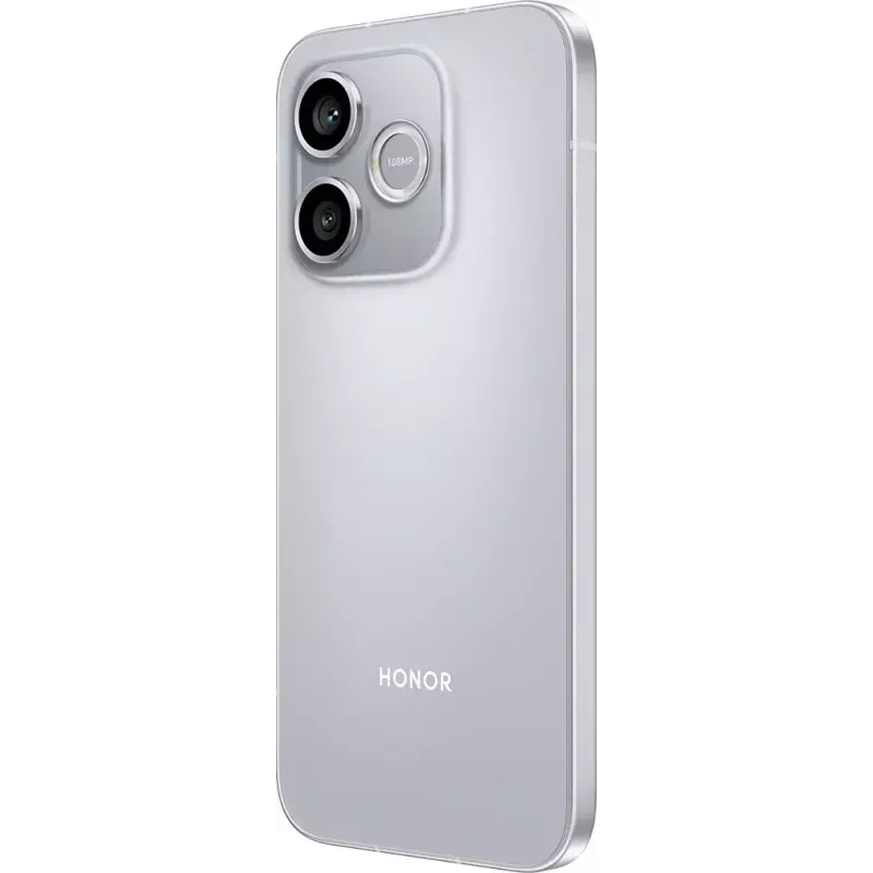 Viedtālrunis Honor 600 Lite 5G Dual SIM, MediaTek Dimensity 7100 Elite, 8 GB RAM, 256 GB, 108 MP, Android 16.0, 6520 mAh, Pelēks