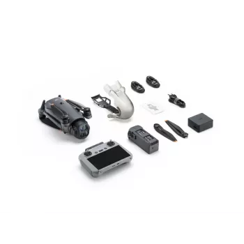 Drone DJI Mavic 4 Pro Fly More Combo — 4 rotori, 100 MP, 27 m/s, 41 000 m diapazons, 1,063 kg, pelēks