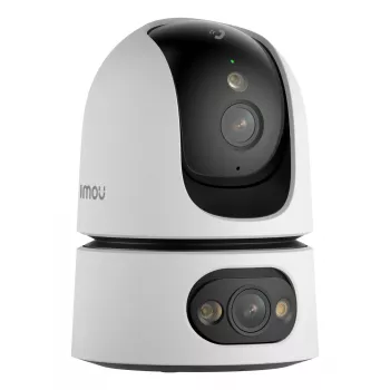 IP drošības kamera IMOU Ranger Dual Pro 6MP — Iekštelpu galda, 2304×1296, 3,6 mm, 8× digitālā tālummaiņa, 91°×47° skata leņķi