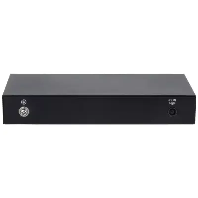 Pārvaldāms L2 Gigabit PoE slēdzis DAHUA CS4010-8GT-60 — 10x Gigabit (10/100/1000), 20 Gbit/s, 8000 MAC, Galda/Sienas montāža, Melns