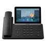 IP tālrunis Yealink Yealink-SIP-T88W Pro — Android, 7 collu (1024×600) LCD, vadu un bezvadu klausule, Bluetooth, PoE, melns