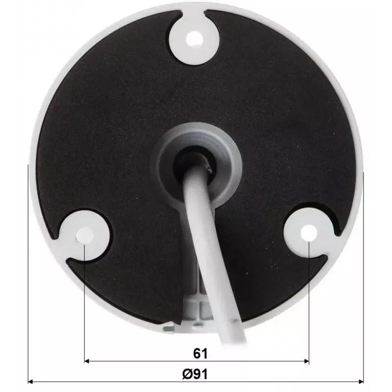 Bullet tipa IP drošības kamera Dahua Technology DH-IPC-HFW1431T-ZS-2812-S4 2688 x 1520 pikseļi