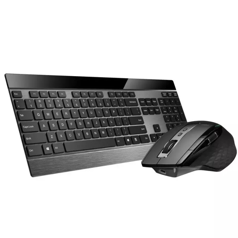 Klaviatūra Pele Rapoo 9900m Office QWERTZ melna