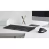 Klaviatūra Pele Rapoo 9900m Office QWERTZ melna
