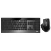 Klaviatūra Pele Rapoo 9900m Office QWERTZ melna