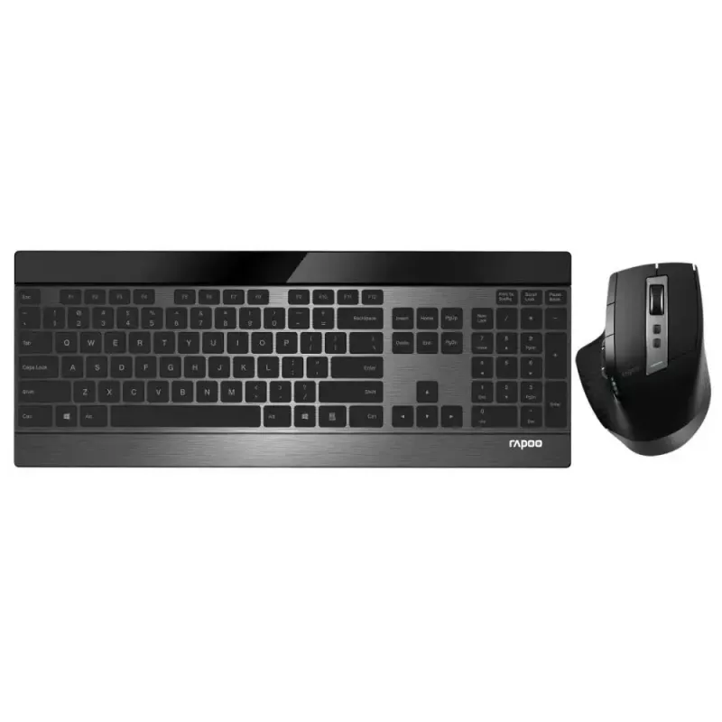 Klaviatūra Pele Rapoo 9900m Office QWERTZ melna
