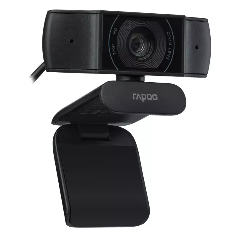 Tīmekļa kamera Rapoo XW170 1280 x 720 pikseļi USB 2.0 Melna